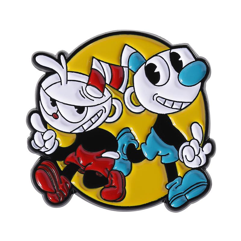 Cartoon Animation Enamel Pins Custom GOOD DAY FOR A SWELL BATTLE Brooches Lapel Badges Clothes Funny Jewelry Gift for Friends