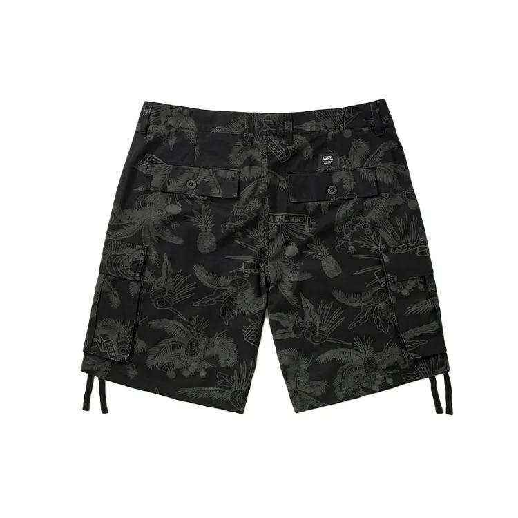 Vans DUFFLE CARGO Shorts Men's Black Moderate (Unisex) Cargo Shorts VN0A4MTWZCB