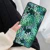 Leaves Monstera Green Case For Oppo A17 A57 A77 A40 A78 A54 A74 A94 A76 A16 A96 A18 A60 A80 A38 A58 A98 A15 A5 Pro