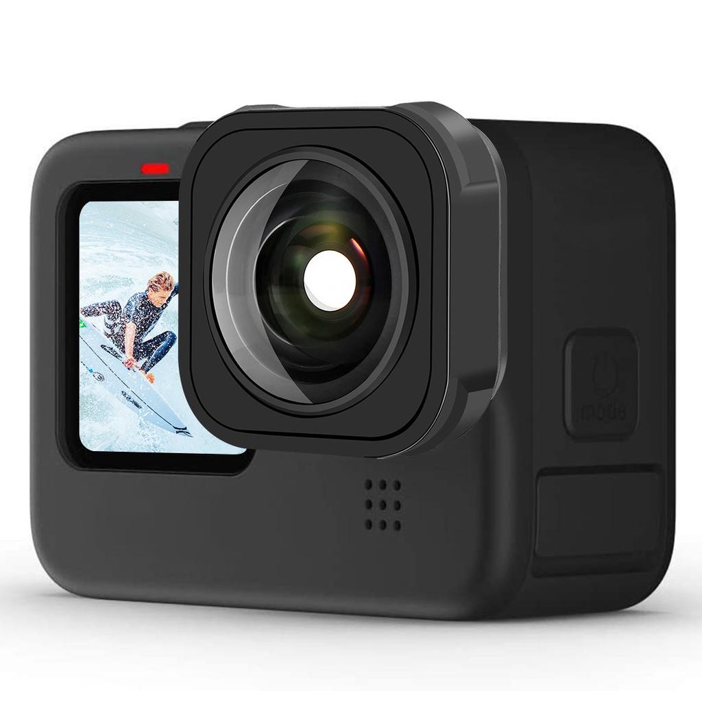 Go Pro 12 Max Lens Mod 155° Ultra Wide Angle Lens Maximize Stabilization For Gopro Hero 9 10 Black 11 Mini Camera Accessories