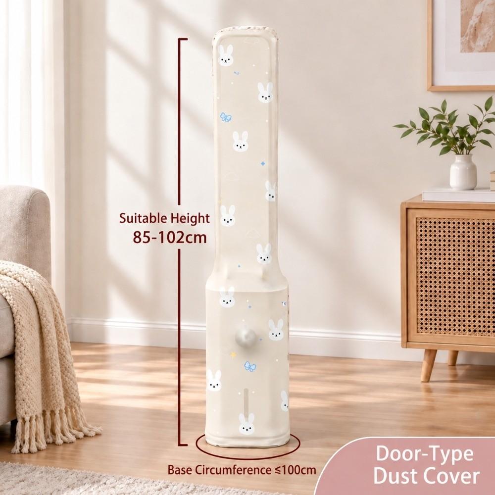 Rabbit Print Fan Dust Cover Elastic Fan Protective Cover Standing Fan & Tower Fan