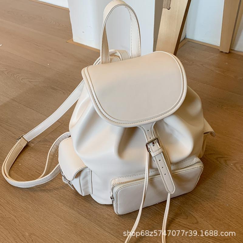 Vintage College Style Backpack for Women 2025 New Large Capacity Leisure Short Trip Backpack Student Schoolbag for Women