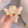 2PCS DIY Telephone Wire Line Butterfly Straight Hair Tie New Ponytail Holder  Girls