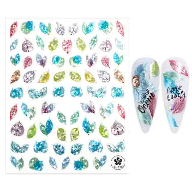 Nail Art Water Transfer Nail Art Фруктовое мороженое Летняя наклейка Торт Маникюр Наклейка Мода