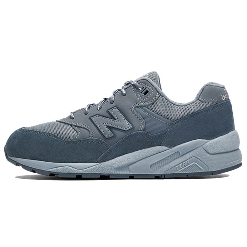 New Balance Серия 580 Нескользящие Дышащие Низкие Ретро Синие Кроссовки CMT580OC