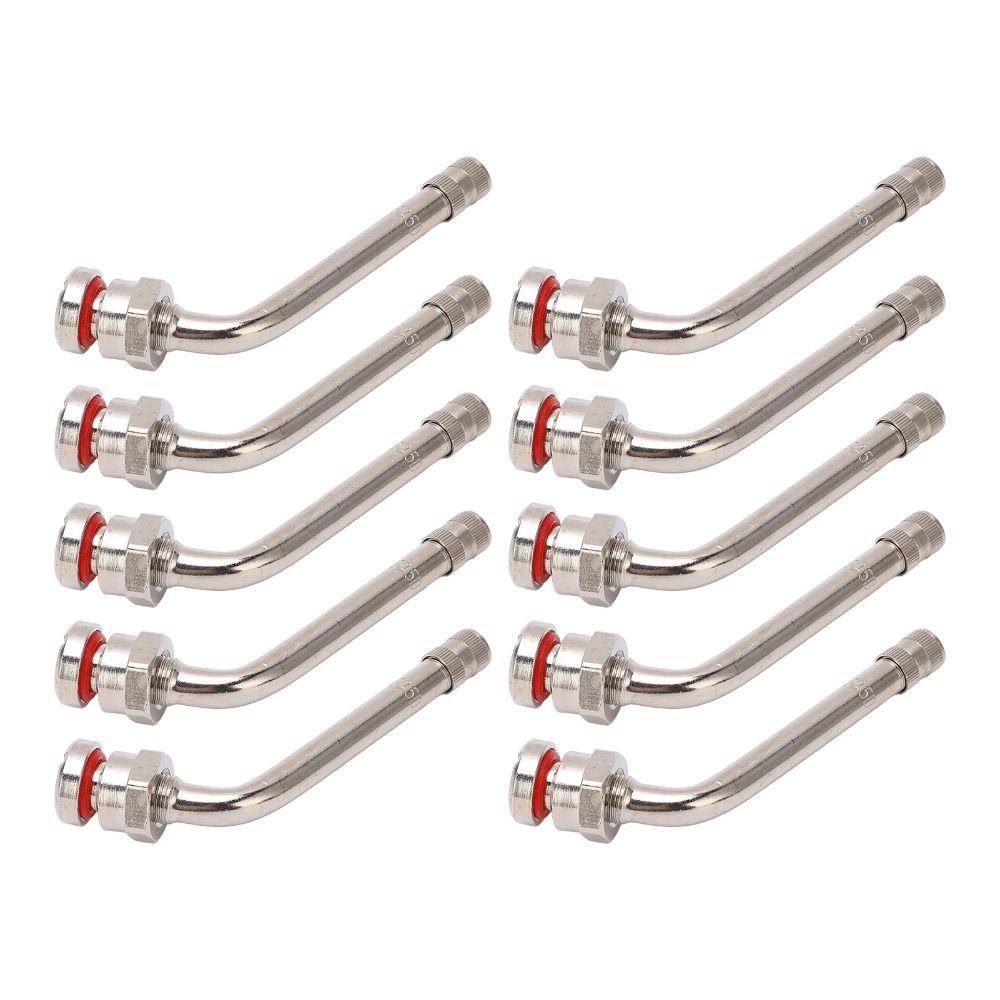 10pcs Rustproof TR545D Truck Valve Stem for Alcoa 22.5in 24.5in Aluminum Wheels Trucks