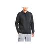 Under Armour Solid Color Casual Hooded Long Sleeve Sweatshirt Men Sweatshirt Black 1379668-001
