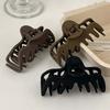 Корейские черные большие заколки-крабы для волос для женщин, девушек, элегантные акриловые заколки, заколки-крабы для волос, головные уборы, аксессуары для волос