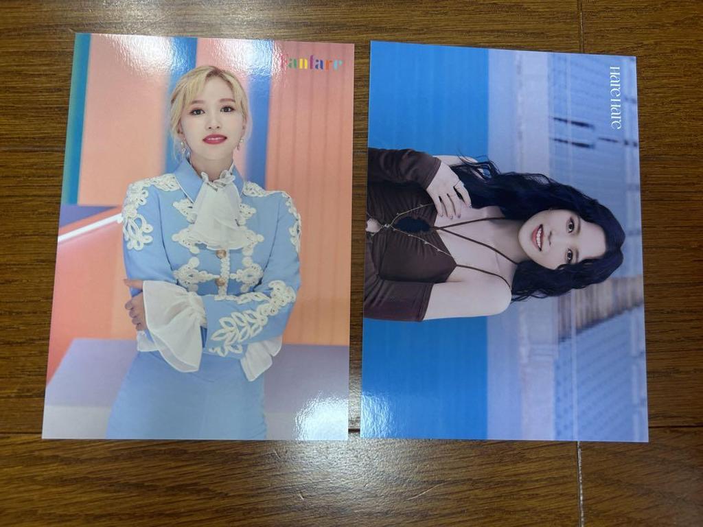 [ИСПОЛЬЗОВАН] Набор коллекционных карт TWICE Mina Lantre