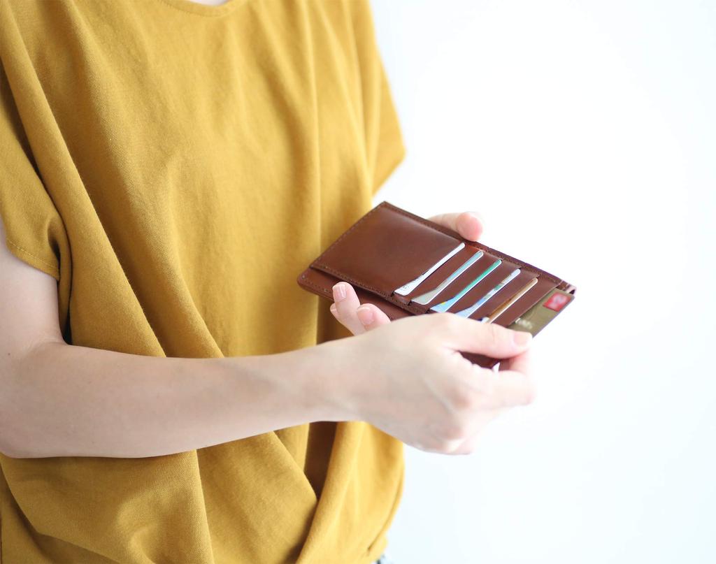 FRAGMAN Длинный кошелек из натуральной кожи, очень маленький, сделано в Японии, кожа Tochigi, вмещает 20 купюр без складывания [STATUSY] Женские и мужские! (верблюд)