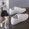 Fashion Women Sneakers Vulcanize Shoes Spring Autumn Breathable Flats Solid Color Mesh Shoes Young Woman Casual White Shoes