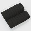 5CM Thick High-Elasticity Black Hair Tie Set for Women - Durable and Stylish
