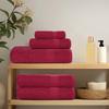 VidaXL Towels 10 Pcs Bordeaux 100x200 Cm 360 G/m² 100% Cotton, Beach Towel, Guest Towel, Large Towel 136748
