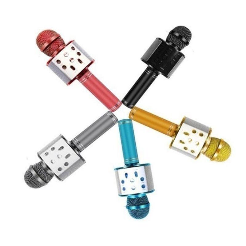 Bluetooth Microphone Wireless Professional Condenser Karaoke Mic Stand Radio Microphone Recording Studio Microphone