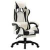 VidaXL Gaming Armchair with Footrest Reclining Chair Computer Armchair Work Office Interior Black and 287995