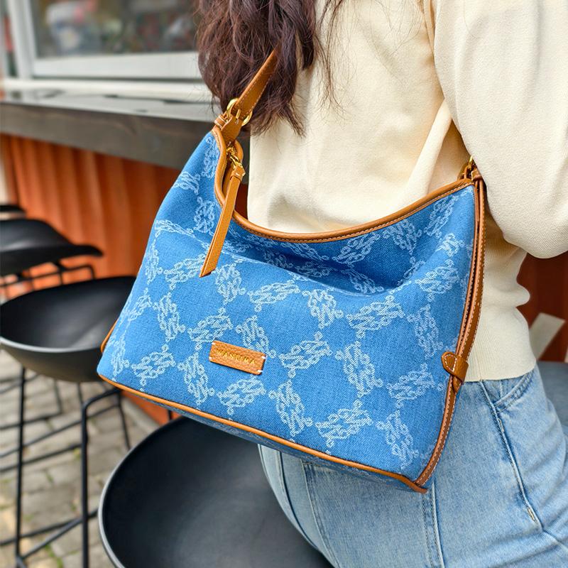 Wanlima Denim HOBO Bag