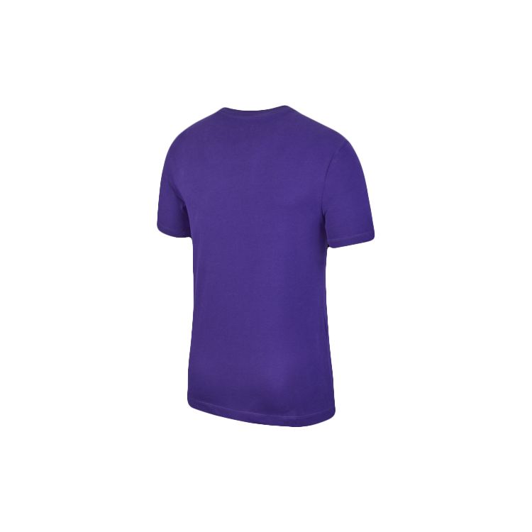 Nike Футболка Los Angeles Lakers DNA Dri-FIT NBA с короткими рукавами, мужские топы, фиолетовый CK8959-547