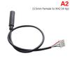 Jack 3.5Mm Aux Audio Cable To Xh2.54 3P Terminal Male To Male Female 3 Core Stereo Audio Cable Amplifier Extended Line