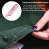 Retractable Seam Opener Stitch Remover with 1.5x Magnifying Glass Portable Thread Remover