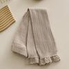 Infant Lace Trim Cotton Tights: Baby Lightweight Base Layer for Spring/Autumn