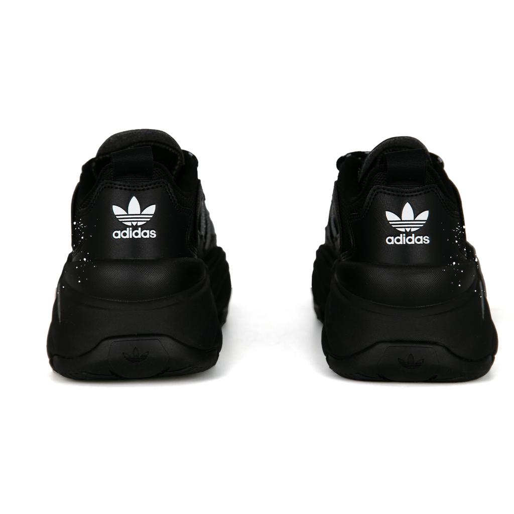 adidas Оригинальные OZGAIA Маленькие Счастливые Устойчивые к истиранию Устойчивые к истиранию Низкие Массивные Кроссовки Женские Черные Серебристые JQ4110(Команда562-)
