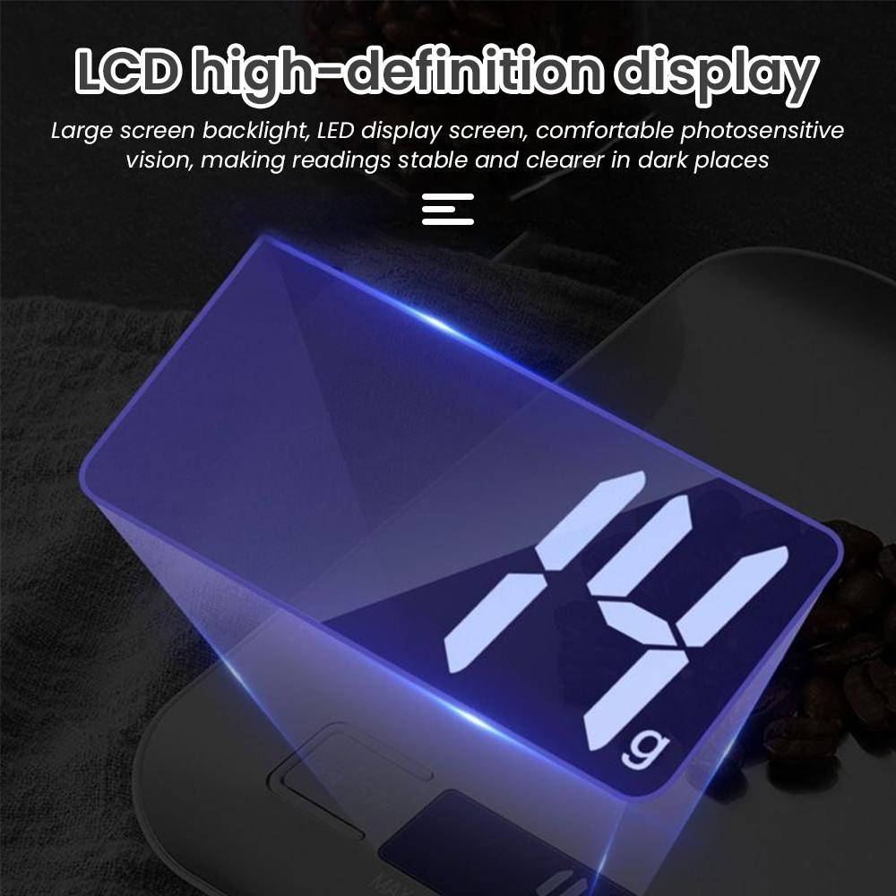 Бытовые кухонные высокоточные электронные кондитерские весы для выпечки Маленькие кухонные весы для выпечки 10 кг 5 кг Точное взвешивание