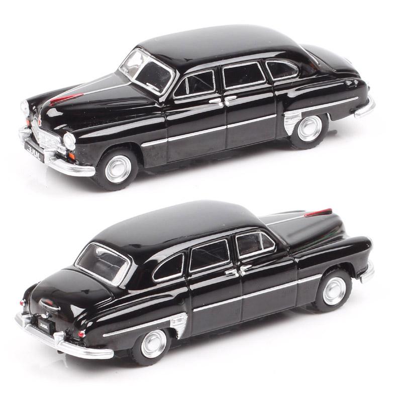 Perka Масштаб 1/64 Винтажный Советский Горьковский ГАЗ 12 ЗИМ Литые Игрушечные Машинки Модель Автомобиля Миниатюры Подарки Черный