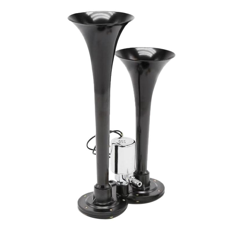 150 дБ Труба ГРОМКИЙ Воздушный Четырехрожковый Комплект 12В-24В Электрический Соленоид