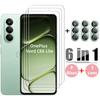 6-в-1 Закаленное стекло для OnePlus Nord CE 6 Lite Защитная пленка для экрана OnePlus Nord CE 6 Lite Пленка для объектива HD-камеры OnePlus Nord CE6 Lite