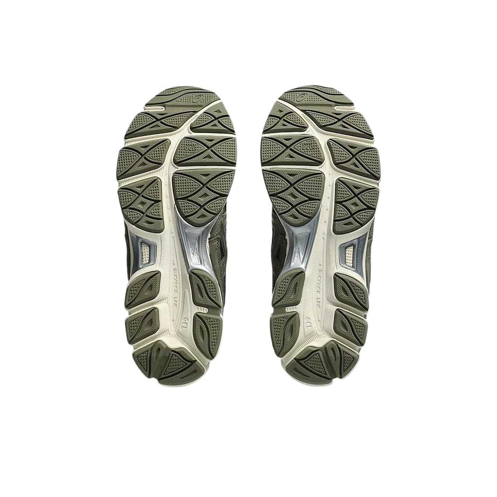 Asics Гель Нью-Йорк Гроув Оливковый Холст Унисекс Кроссовки Зеленый 1203A739-300