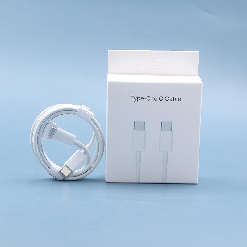 5A 100W Dual Type C Phone Cable USB C Fast Charging Data Cord 60W 3ft 6ft 10ft Pure Copper Ladekabel Printer