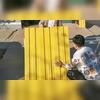 Portable Foldable Flood Barrier