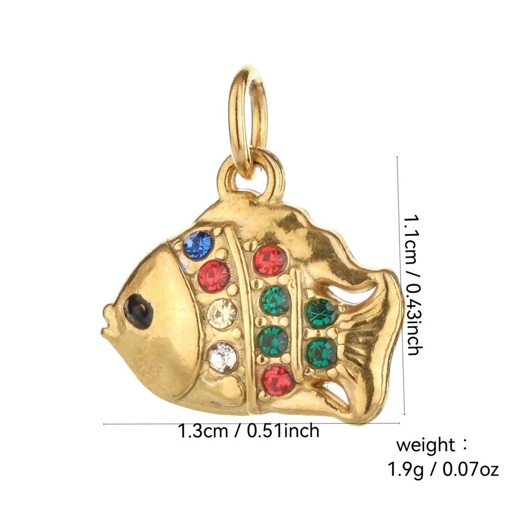 Подвеска Морская звезда из нержавеющей стали для изготовления украшений своими руками: Шарм для ожерелья или браслета с сохранением цвета