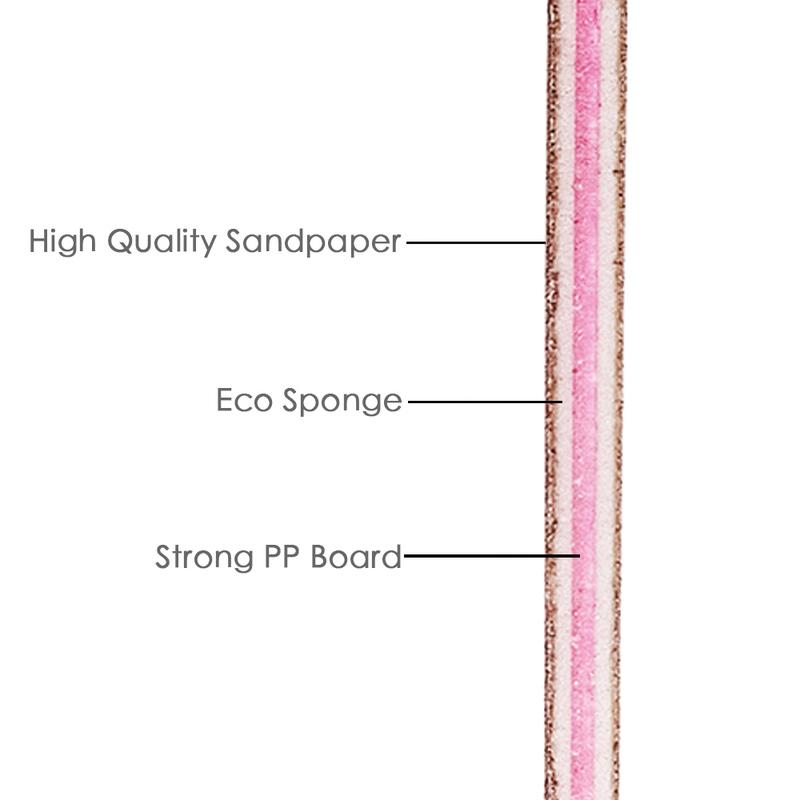 50pcs Nail Files 100/180 Grit Nail Files Double Side Sandpaper Nail Sanding Grinding Gel Nail Polish Nail Supplies Manicure Tool