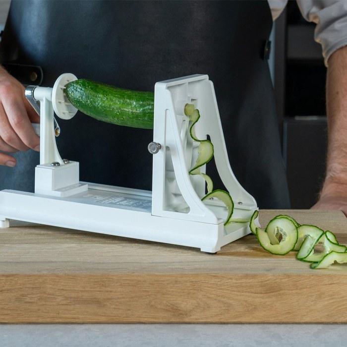 Benriner Vegetable Noodle Cutter Green 11.6 x 27 x 17cm
