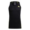 Adizero Aeroready Round Neck Moisture Wicking Quick Dry Ultra Light Breathable Vest Men Tops Black GM1543