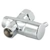 3-Way Diverter Valve Garden Home 0.6-1.5mpa Kitchen 1pcs 4-points Shower Head Angle Valve T-Adapter G1/2in Bath