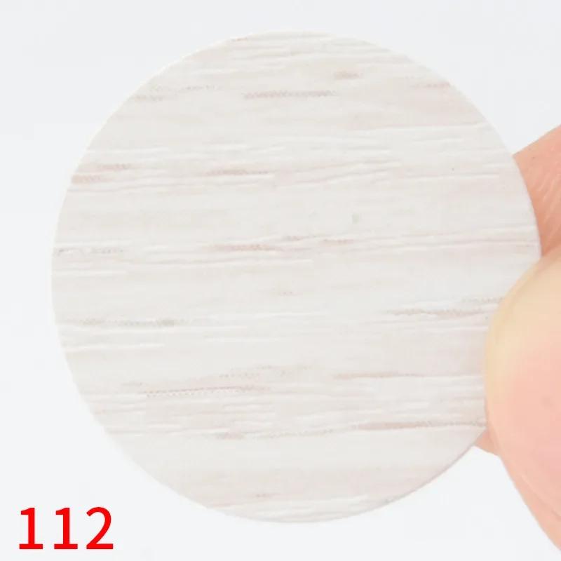54pcs/Sheet Self Adhesive Furniture Screw Cap Cover Stickers PVC Round Stickers For Wood Craft Desk Cabinet Decorative Decals