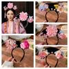 Tassel Ancient Style Headband Flower Hanfu Hair Clip Chinese Style Headwear  Princess Hair Hoop