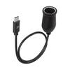 SinLoon Car Cigarette Lighter Socket Female USB Type-C Male 9-20VPD Car Charger Type-C Female Connection Adapter (20V)