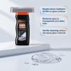 Limited time!!Hikmarion Glass Oil Film Brush Car Windshield Rearview Mirror Clean Oil Film Stains Clear Vision