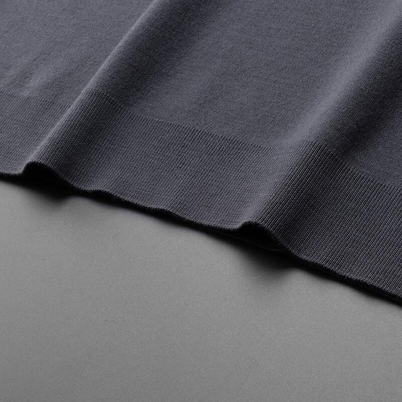 Men's Plus Size 100% Lambswool Round Neck Knit Sweater