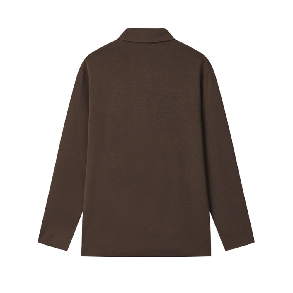 New FILA Polo Shirts Men's Brown Bear Brown F11M542215FBN