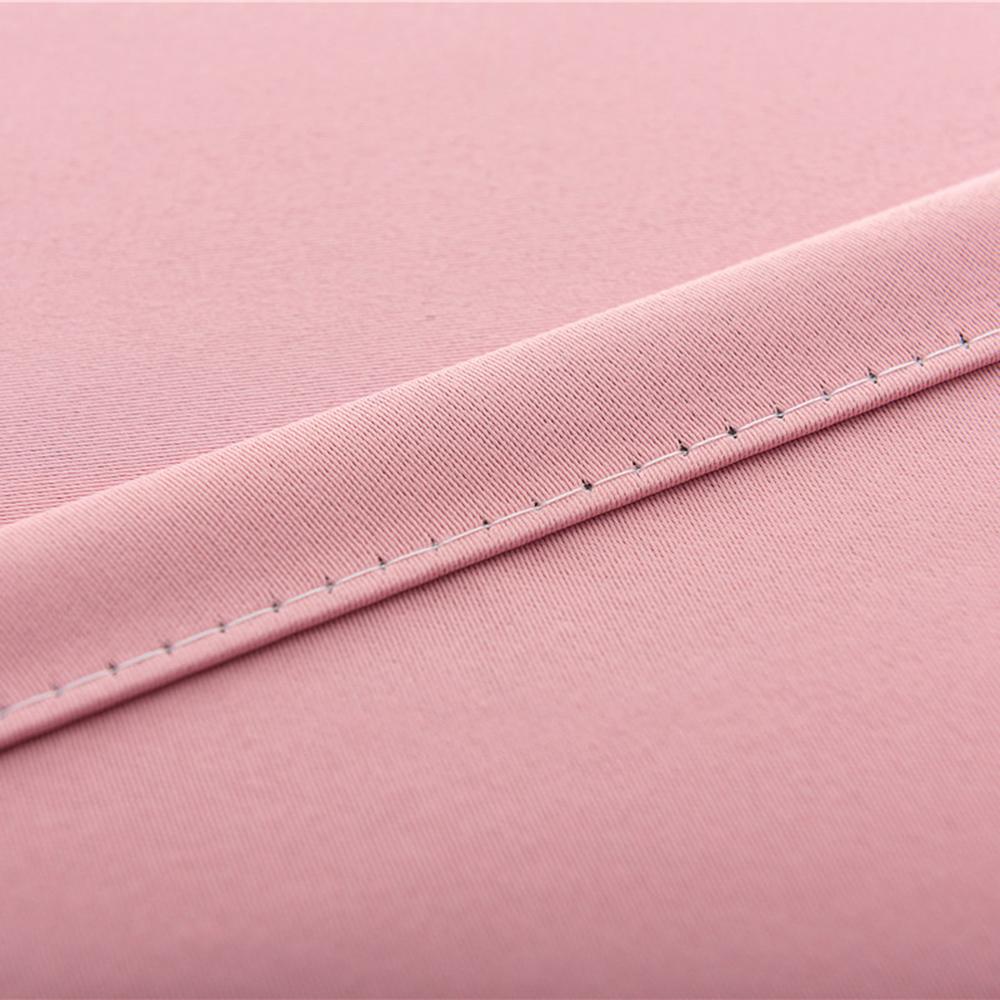 1 шт., занавеска Aoresac для дома, простая однотонная затемняющая двухсторонняя ткань на липучке для дома