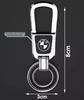 LESNO1 2026 Car Sticker 3D/Metal Car Emblem Key Chain Rings Holder for BMW E36 E46 E53 E90 E60 E61 E93 E87 X1 X3 X5 X6 F30 F20 F10 Auto