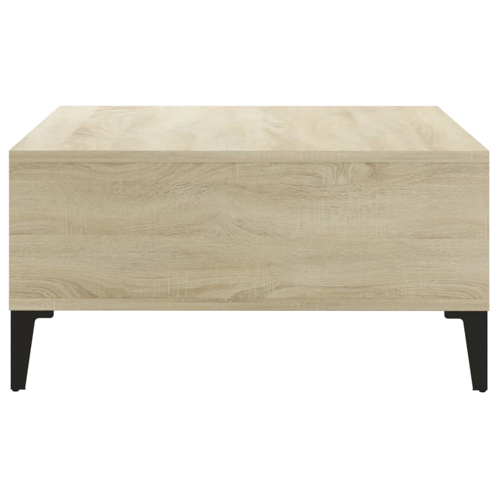 Coffee Table Sonoma Oak 60x60x30 cm Particleboard