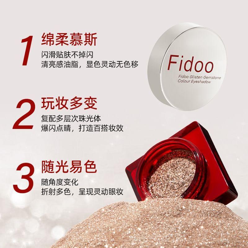 Fidoo - Цветные тени для век с драгоценными камнями (1-2)