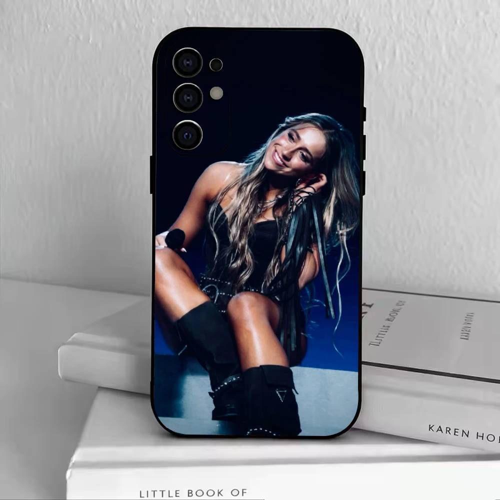 Singer-Z Tate McRae Phone Case For Samsung S25,S24,S21,S22,S23,S30,Ultra,S20,Plus,Fe,Lite,Note,10,Black Cover
