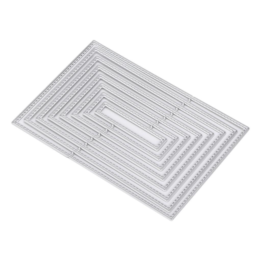 Diecut Carbon Steel Embossing Cutting Die Template Rectangular Sewing Thread Carving Mould