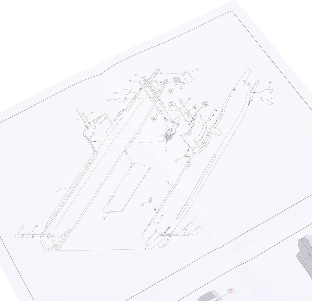 ICM 1/144 Немецкая подводная лодка Тип XXIII Пластиковая модель S004